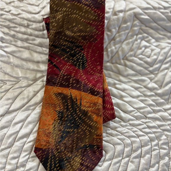 Angelo Bellini Abstract Patterned Tie - Picture 4 of 5